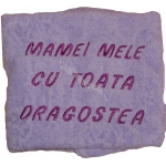 Prosop brodat, Mamei mele cu toata dragostea